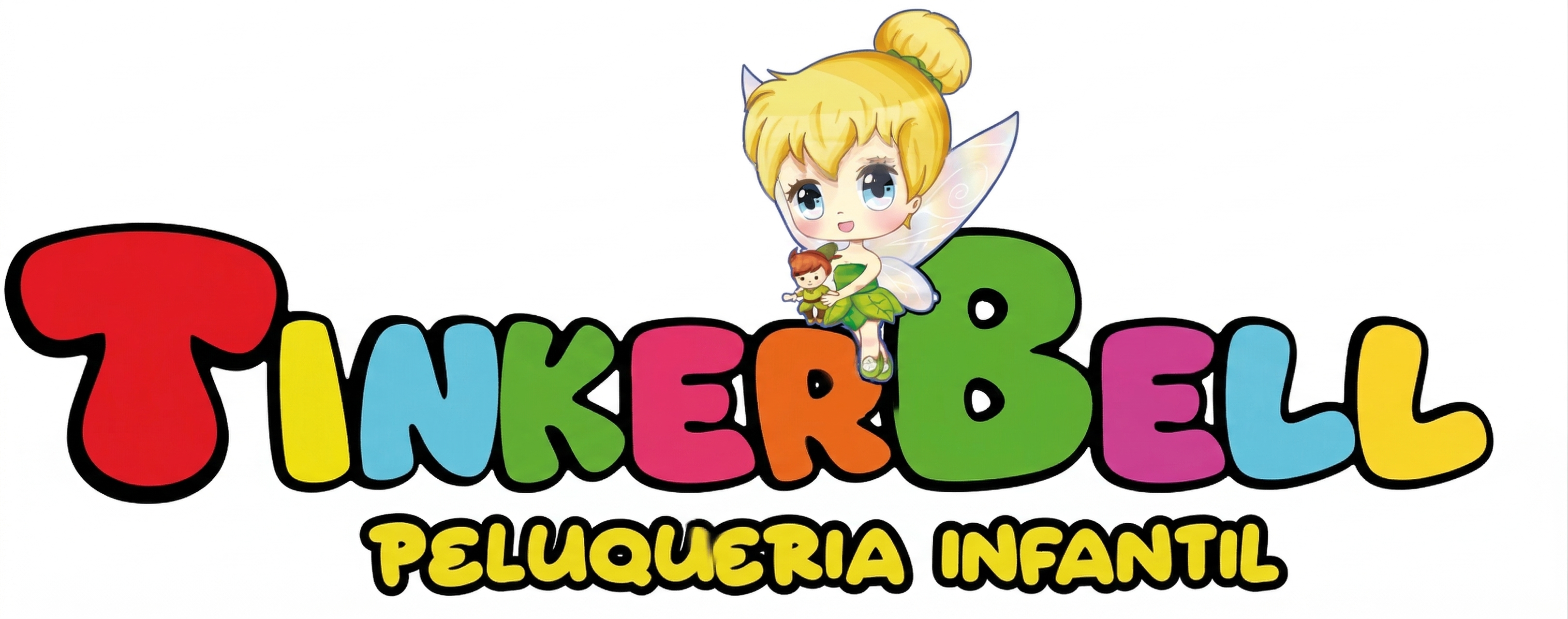 Peluquería Infantil Tinkerbell Logo